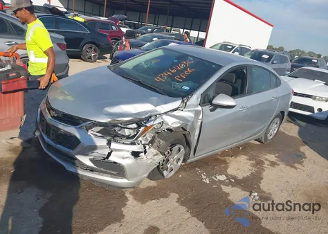 2017 Chevrolet Cruze Ls Auto из США, поврежденный, VIN 1G1BC5SM4H7193407